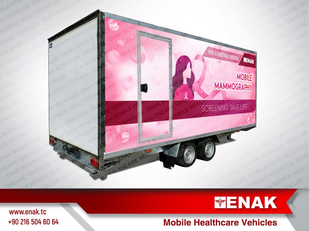 mobile mammography traier