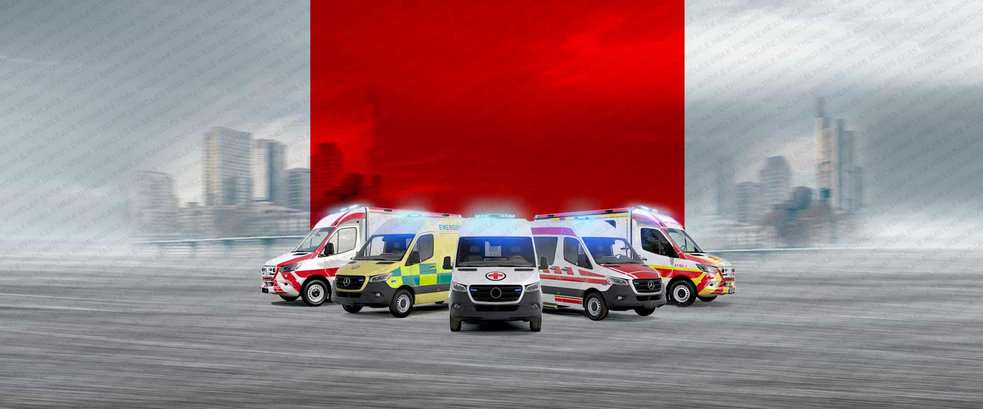 ENAK Ambulances is manufactured with the best quality.